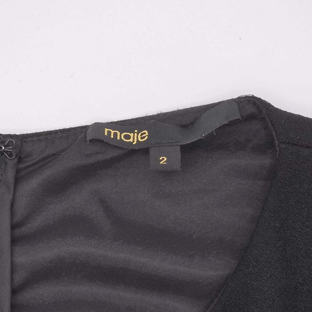 Maje Rydaf Metallic Mini Dress - Picture 7 of 11